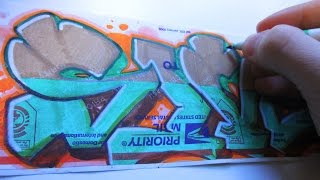 Weird Graffiti Color Combo Speed Art