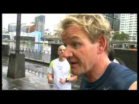 Gordon Ramsay eats his words after insulting an Australian TV host