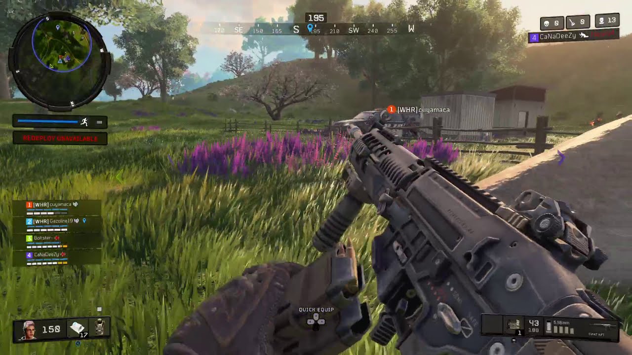 COD Blackout - Quads Victory with Cuyamaca and CaNaDeeZy and Boltster