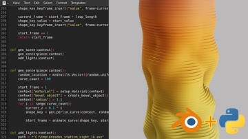 Blender+Python: Color Slices Tutorial Series, Part 8: The same result with less code