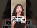Kylie Jenner's Chronic Back Pain Struggles #shorts #KylieJenner #StemCellTherapy