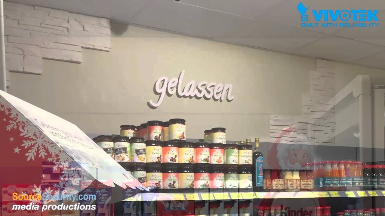 VIVOTEK surveillance solution for German hypermarket EDEKA