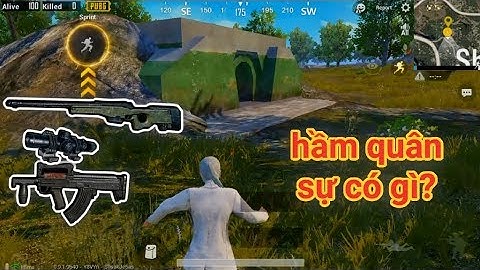 PUBG Mobile - "Sai Lầm Tuổi Trẻ" Khi Bug Scope 8x Vào Groza :3 | Khám Phá Hầm Quân Sự