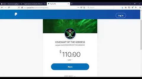 Tutorial - Making your Tithe Payment WITH PayPal!