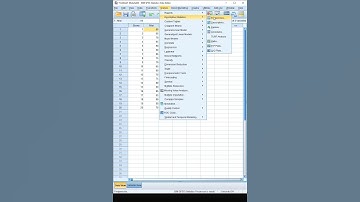 STATISTIK DESKRIPTIF SPSS #shorts