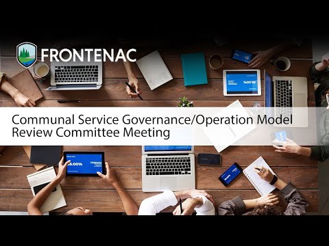 Watch Communal Service Governance/Operation Model Review Committee Meetings