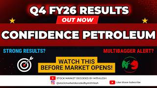 Confidence Petroleum Q4 Results 2026 | Confidence Petroleum | Confidence Petroleum Share Latest News