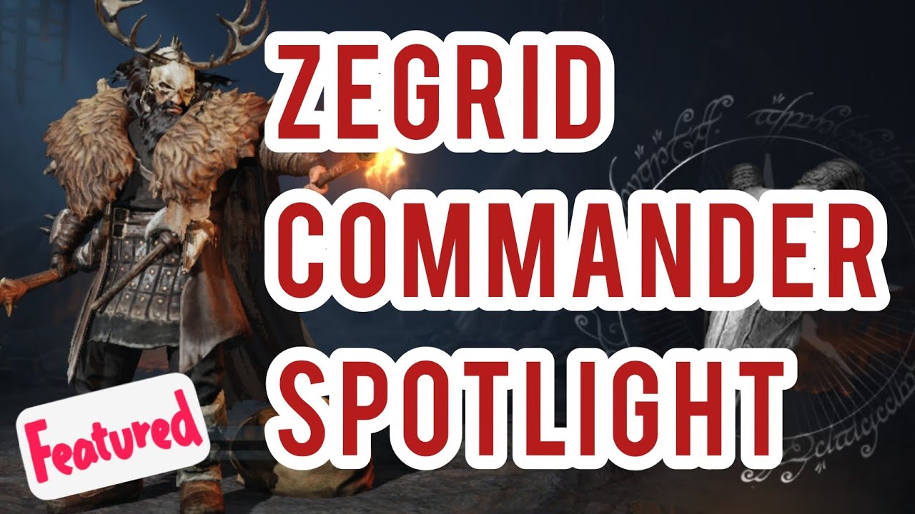 Zegrid Commander Spotlight - LOTR: Rise to War! - YouTube