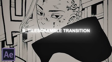 S_TileScramble Transition | After Effects