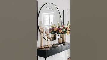 Console Table Decor Ideas #shorts #youtubeshorts