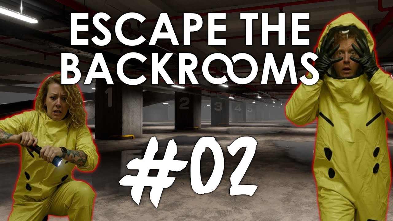 WIR ENTKOMMEN AUS DEM PARKHAUS!  Escape The Backrooms #02