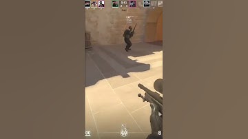 How to win a round with the scout in CS2! #gameplay #multiplayer #fps #cs2 #mirage #scout