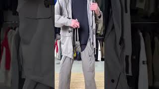 Raincoat jacket with pocket hidden Leg || best rain coat #rain  #raincoat #jacket #edit