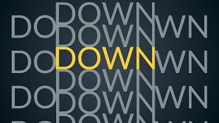 Synfig for beginners: 134 - Down Text Animation