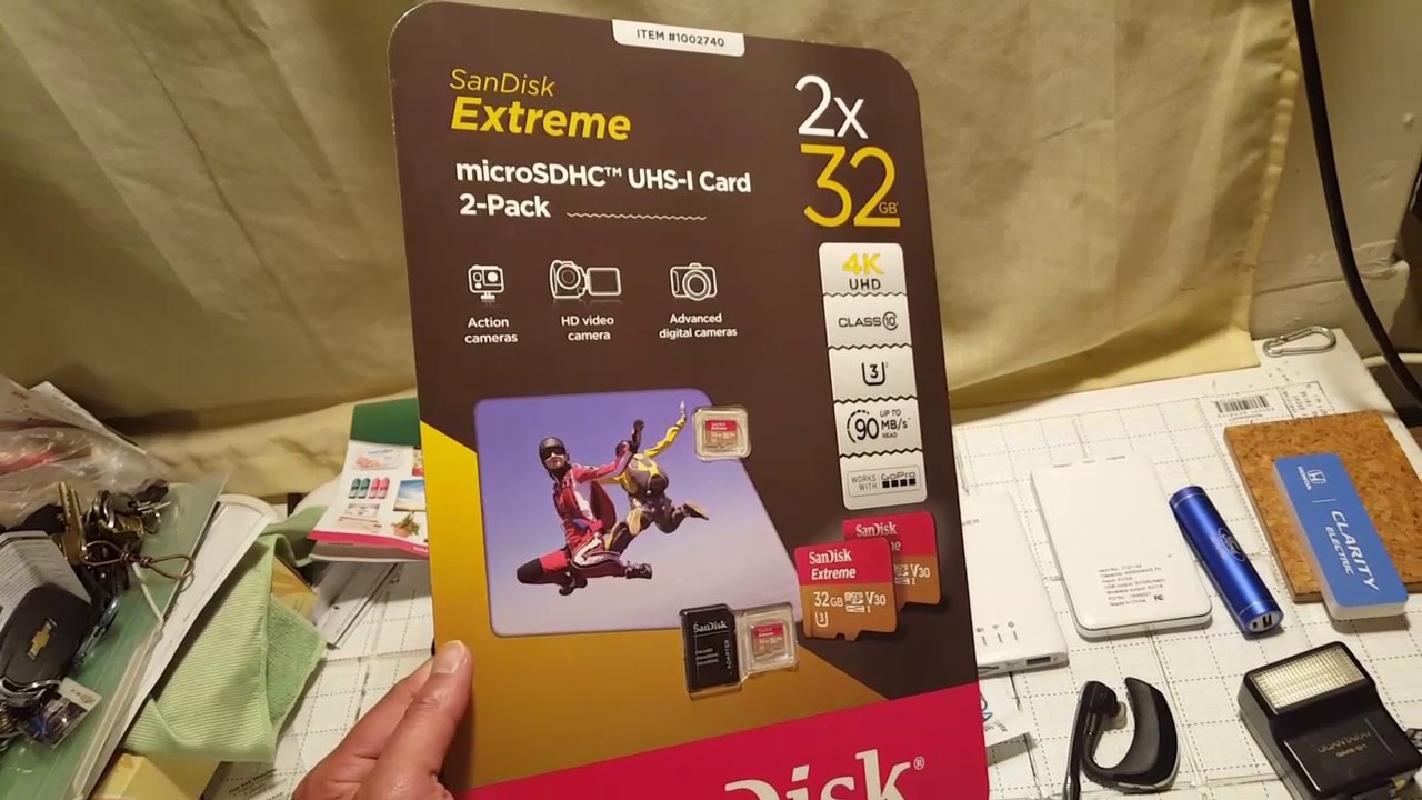 Costco! Sandisk 2x 32 GB MicroSDHC Memory Cards for 19! YouTube