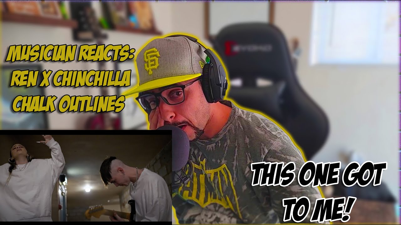 Реакция музыканта на Ren X Chinchilla — Chalk Outlines 