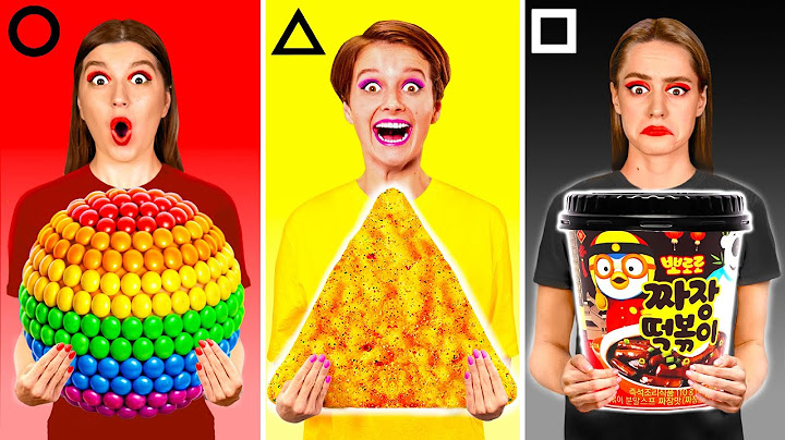 Geometric Shape Food Challenge | Crazy Ideas To Cook by Fun Challenge