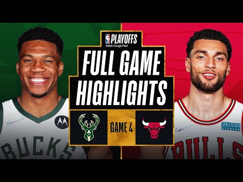 #3 BUCKS at #6 BULLS | FULL GAME HIGHLIGHTS | April 24, 2022