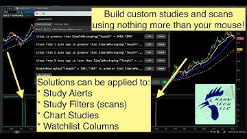 Thinkorswim Condition Wizard