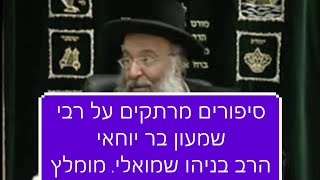 רבי שמעון בר יוחאי - סיפורים על רשבי ספר הזוהר הרב בניהו שמואלי חובה לצפות!