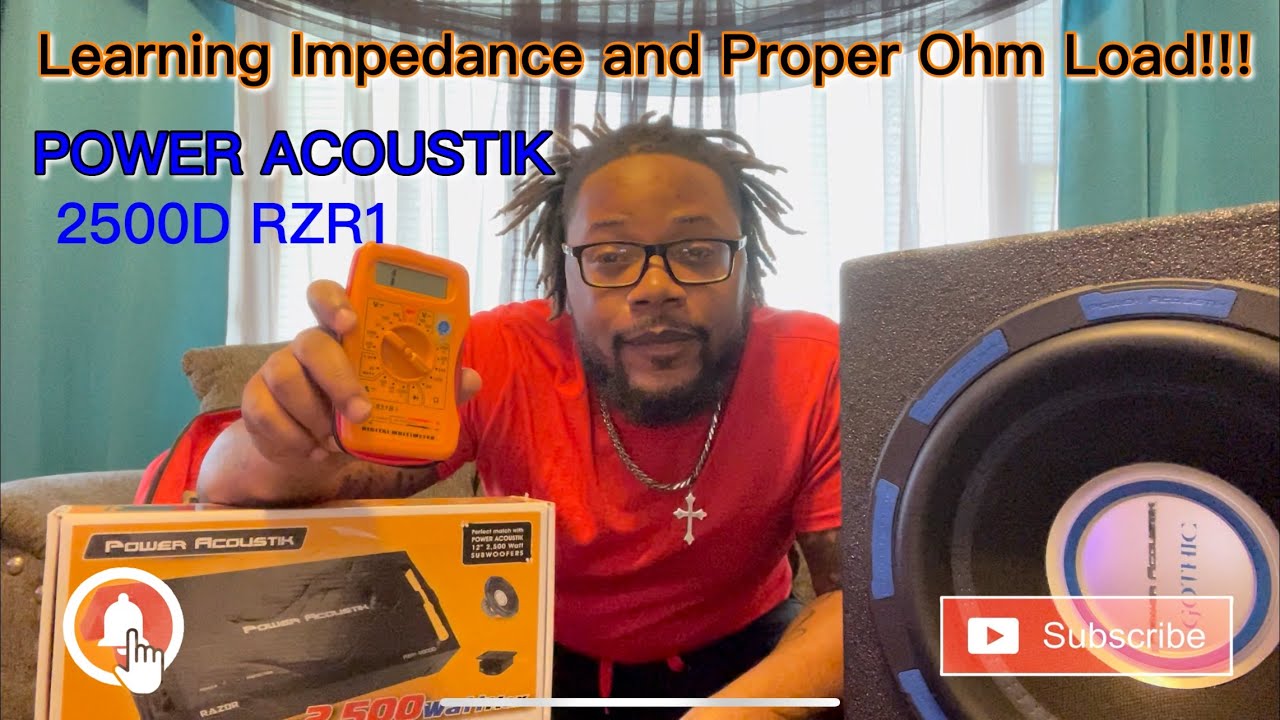 Power Acoustik RZR12500 Razor Amp Going into Protection Mode!! Here’s