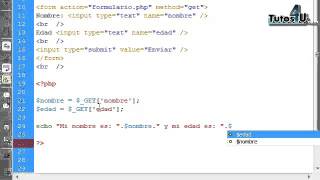 Métodos Post y Get Parte 2. Tutorial 29. Curso de Programación Php y MySql en Español.