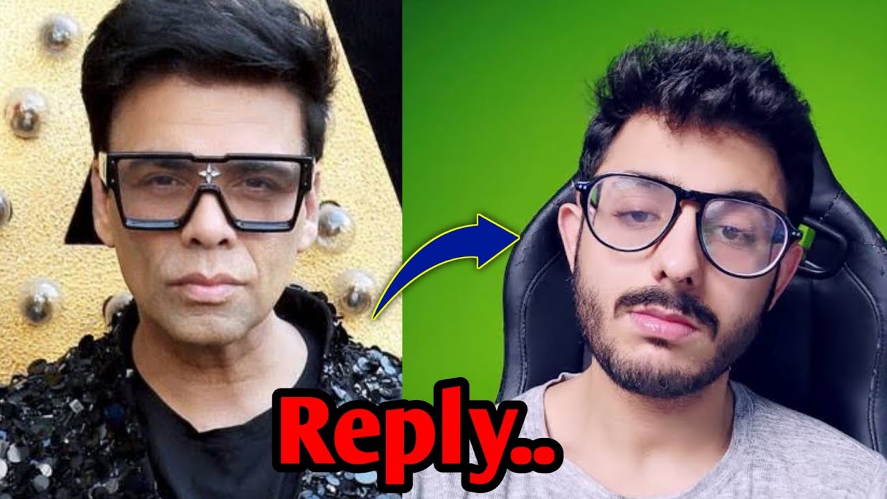 😱Karan Johar reply to carryminati? Real Truth revealed 