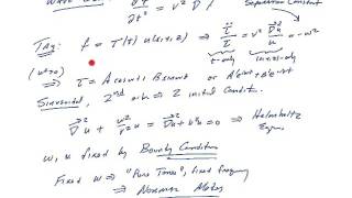 Normal modes: Separation of Variables in Time