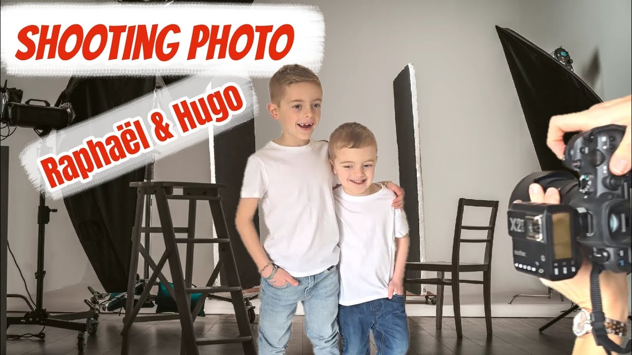 Shooting photo de Raphaël et Hugo ! 
