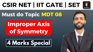 Improper Axis of Symmetry - Group Theory CSIR NET IIT GATE SET IIT JAM