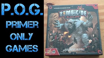 Zombicide Invader Black Ops Unboxing