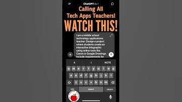 🖥️ Boost Tech Skills with This Interactive Infographic Project for Middle School Tech Apps!