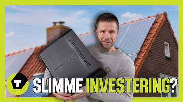De SIMPELSTE thuisaccu (die je zelf inplugt) - HomeWizard Battery Review