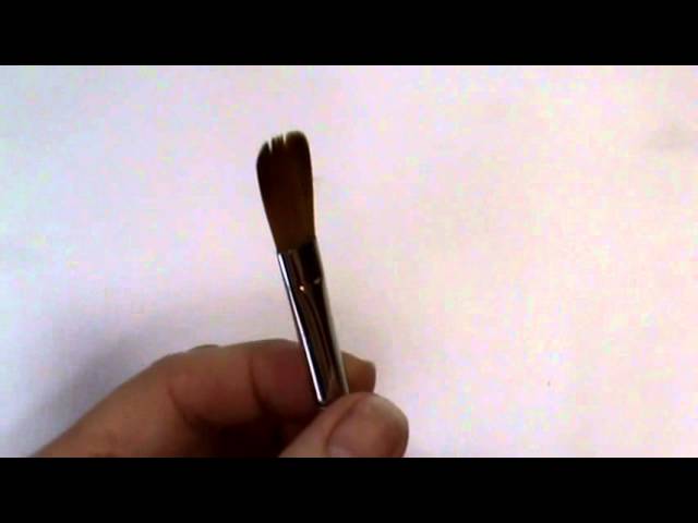 How to fix damaged brush bristles by Chris Haughey - YouTube
