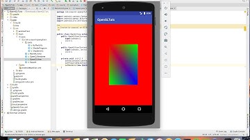 Create a Colored Square App with OpenGL on Android