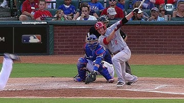 CIN@TEX: Cozart lines an RBI double to tie the game