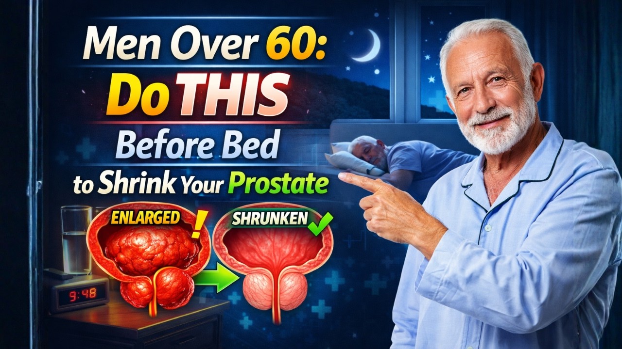 Men Over 60: Do THIS Before Bed to Shrink Your Prostate Naturally - YouTube