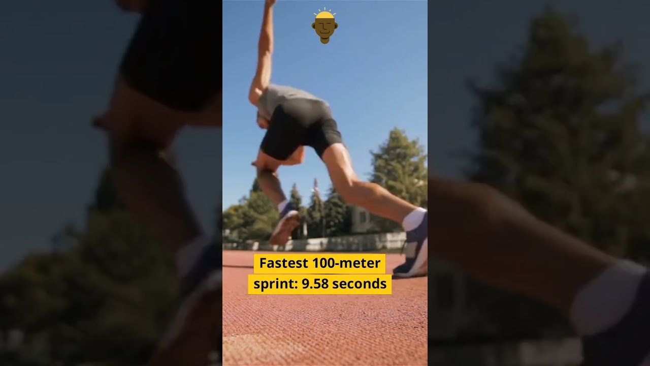 Unbelievable World Record Fastest 100 Meter Sprint YouTube Unbelievable World Record Fastest 100 Meter Sprint YouTube