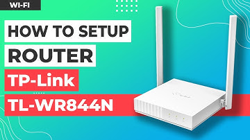 ✅ How to Setup TP-Link TL-WR844N