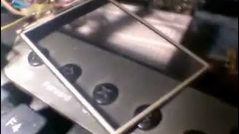 4 Wire Resistive touchscreen with ATmega16