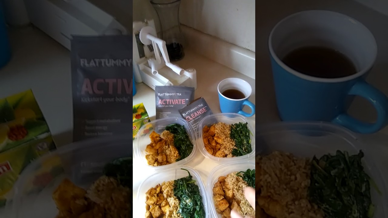 Intermittent fasting and flat tummy tea and green tea - YouTube