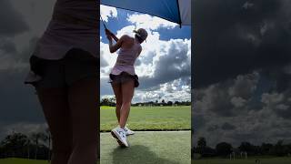 Amazing Golf Swing you need to see | Golf Girl awesome swing | Golf shorts |