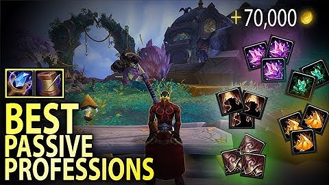 Best Professions in WoW Dragonflight Launch Gold Making Guide - Passive Gold