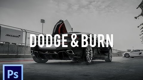 Car Photography - Automotive post processing tutorial - Part (3/7) Dodging & Burning