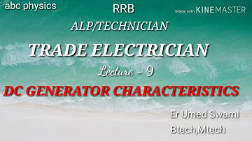 Lecture - 9 DC Generator characteristics