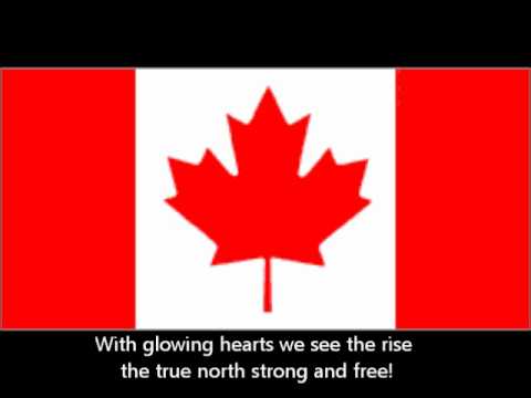 pix Canadian National Anthem Lyrics Youtube oh canada canadian national anthem english lyrics