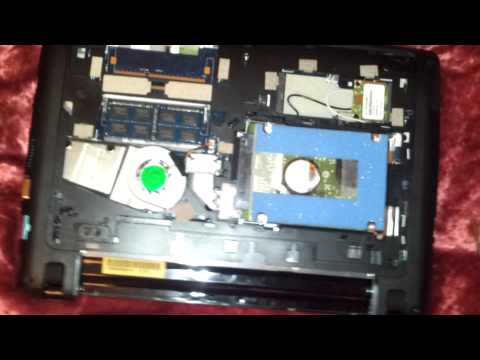 нетбук Acer Aspire One 722 замена RAM и HDD
