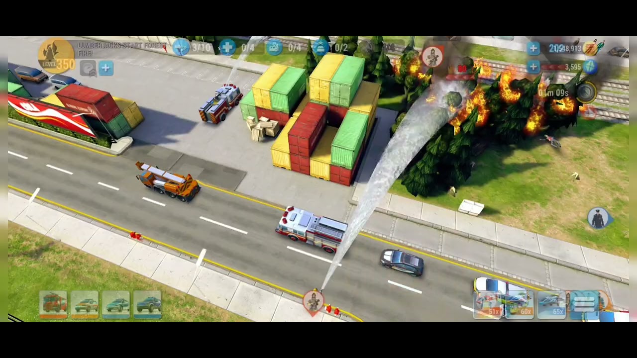 Lumberjack Starts Forest Fire! Daytime Undergrowth Ignites 🌲🔥🚨 EMERGENCY HQ 2026  @PlayByHan