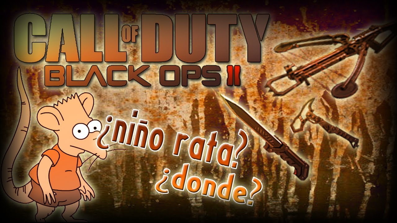 Call of duty BO2 | ¿Niño rata? ¿Donde? - YouTube