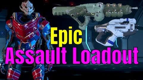 MASS EFFECT: ANDROMEDA - THOKIN Rifle + TALON Pistol Multiplayer Character Build Guide